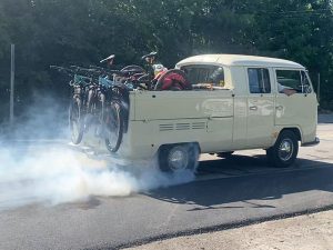 Custom VW using Ev Controls Tesla Drive Unit Controller