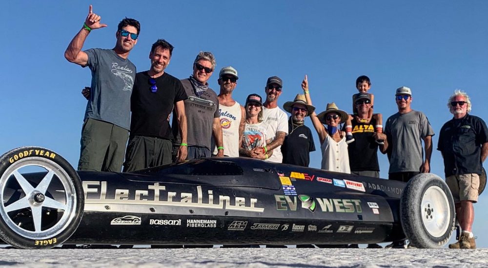 EV West sets new E2 class Land speed record at Bonneville